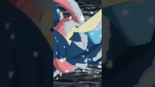 Ash and Greninja #pokemon #ashpikachu #anime