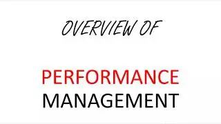 PERFORMANCE MANAGEMENT: ICAN INTRODUCTION OVERVIEW FOR 21ST CENTURY ORGANISATIONS' INTERNAL ANALYSIS