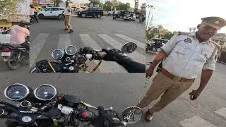 RAW Sound Gursewak Big Shot Exhaust On Continental GT-650 || Market Public Reactions Gt 650 🚀👀