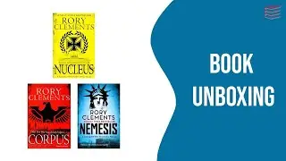 Tom Wilde Series 3 Book Set by Rory Clements - Book Unboxing