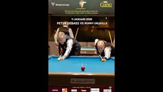 Championnat de Belgique 5 Quilles 2026 : Peter DEBAES vs Ronny GRIJSOLLE