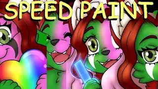 Speed Paint - COMMISSION / Crys Twitch Emotes
