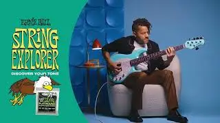 Ernie Ball String Explorer: Electric Slinky Flatwound Bass 5-String