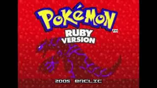 Intro Pokemon Ruby Sapphire  Emerald Gara&ccedil;ao 3