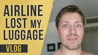 Airline Lost My Luggage | Vlog | Saunders Says
