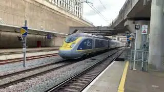 Class 374 Velaro passing Stratford International