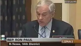 Ron Paul Asks Hillary Clinton if She Supports the Bush Doctrine