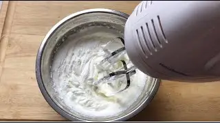 Stabilized Whipped Cream (without gelatin)