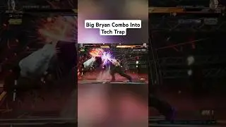 Big Bryan Combo Into Tech Trap #tekken8 #tekken #fgc #bryan #bryanfury #combos #highlight #pc #fyp
