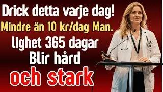 Drick 'detta' varje dag som vatten! 365 dagar h&aring;ller din man.lighet h&aring;rd och stark l &Auml;ldrev&aring;rd l ...