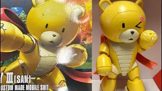 Bearguy III (San) Build Fighters - HG Bandai Model Kit Timelapse Build
