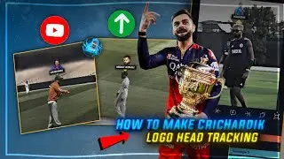 How To Make Logo Head Tracking Like @Crichardikeditsxd On Alight Motion..🔥🫶 #tutorial #cricket