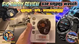 Real Review T3e GPS Smart Watch HotmIfit Stainless feature packed Great for Outdoors gorilla glass￼