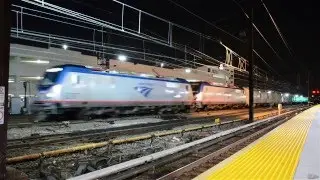 Amtrak/Ringling Brothers Circus Train @ Harrison, NJ PATH Station (2016)