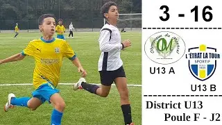 2025-10-04 // O.Montcel U13A - L' Etrat U13 B (District D1 Poule F - J2)
