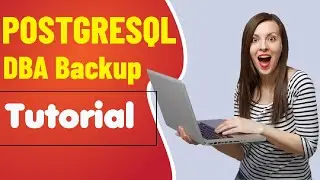 Postgresql DBA Backup Tutorial | Zulqarnain Hayat