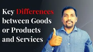 What is the Difference between Products and Services? | Products Vs. Services| Dr. Sandeep Rathod |