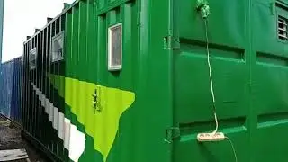 Modifikasi Container 20 feet Menjadi Toilet Yang Keren 081344131797