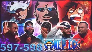 LUFFY VS CAESAR CLOWN! One Piece eps 597/598 Reaction