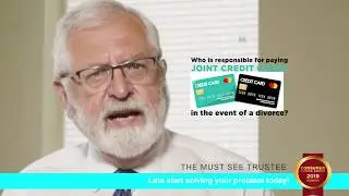 Getting divorced and have joint credit cards?