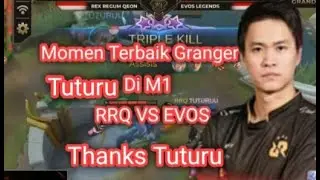 Best Momen RRQ Tuturu! Granger Tuturu menggila Di M1 mobile ligends bang bang