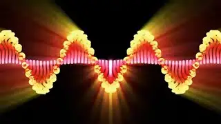 4k Glowing Strings Patterns free motion background video effect