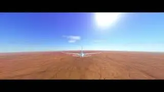 657.12 Southwest over Mount Isa and Lake Moondarra, then towards Alice Springs, Northern Territory