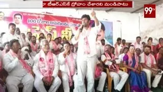 TRS MLA Balka Suman Fires on EX MP Vivek | TS Politics | Peddapalli Dist | 99TV Telugu