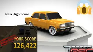 NEW HIGH RECORD SCORE IN TRAFFIC RACER WITH MUSIC PLAY.#gameplay #trafficracer 