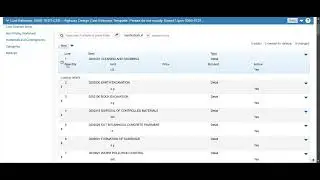 CTDOT Assign Cost Estimate Item Design Groups Training Video