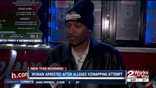 Woman arrested after alleged kidnapping attempt