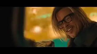 bullet train fight seen wolf vs brad pitt