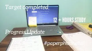 Target completed , 12+ hours study | Relate Tyagi | jee mains 2026 