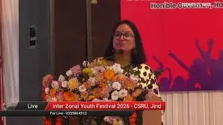 Inter Zonal Youth Festival 2026 CSRU, Jind