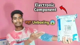 Science Project Electronic Component Unboxing.
