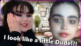 Queen Nephie looks at old pic of her self