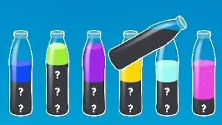 Let's play Water Sort Puzzle again (level 130) #onlinegame #brainchallenge
