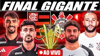 🔴AO VIVO | FLAMENGO E CORINTHIANS SE ENFRENTAM NA FINAL DA SUPERCOPA DO BRASIL! PAQUETÁ RELACIONADO