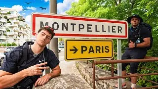 On doit marcher de MONTPELLIER &agrave; PARIS avec NICO... (il s&rsquo;est pass&eacute;&nbsp;des&nbsp;DINGUERIES) JOUR 1