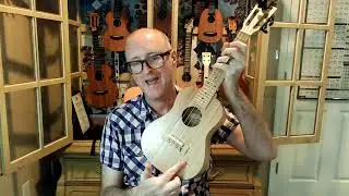 I review the Aklot Concert Bamboo Ukulele