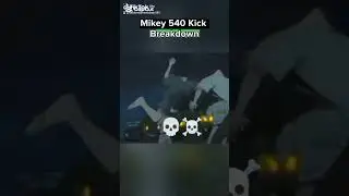 Maiky 540 kick😥#mikey #anime
