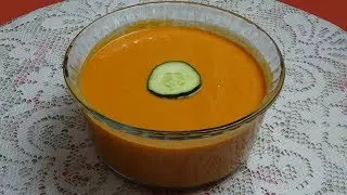 GAZPACHO ANDALUZ AUTÉNTICO | RECETA TRADICIONAL ANDALUZA