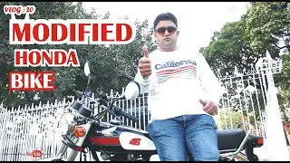 Honda CG 125 Modified | Honda bike Modified | Honda Bike Restoration | Cafe Racer | Tour on bike