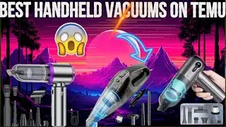 🚀TOP 3 Best Handheld Vacuums on Temu 2026🧹 Powerful, Compact & Affordable Picks!😱