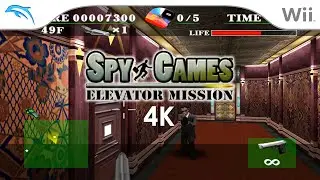 Spy Games: Elevator Mission (4K / 2160p / 60fps) | Dolphin Emulator 5.0-20265 | Nintendo Wii