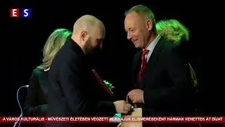 A város kulturális – művészeti életében végzett munkájuk elismeréseként hárman vehettek át díjat