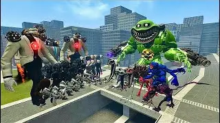New Mecha Frog Titan - Poppy Playtime 3 Chapter Vs Laserman Titan In Garry's Mod