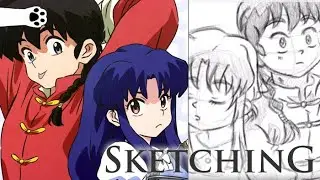 -Maneko - SketchinG- Ranma & Akane