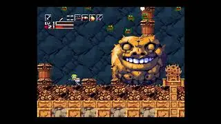 Cave Story's Hardest Challenge with only Level 1 Weapons