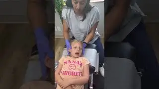 Pre-Adjustment Range of Motion Check for Little Girl by Dr. Gianna #PediatricChiropractic